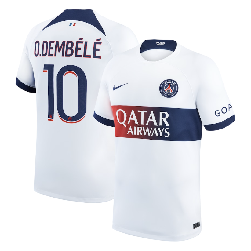 Dembele Paris Saint-Germain Away Jersey 23/2024