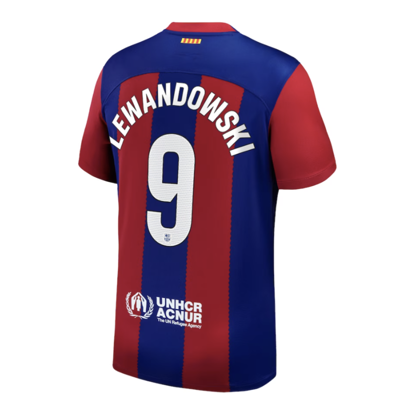 Lewandowski Barcelona Home Jersey 23/2024