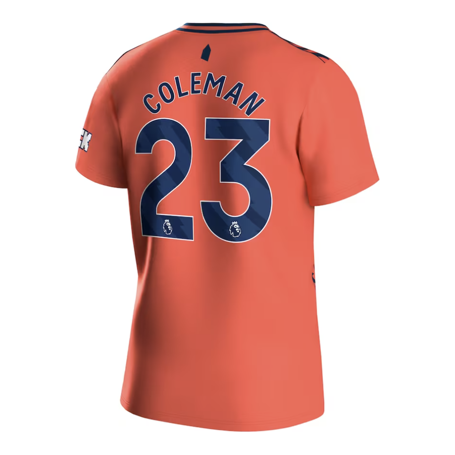 Coleman Everton Away Jersey 23/2024 Mens Soccer Shirt