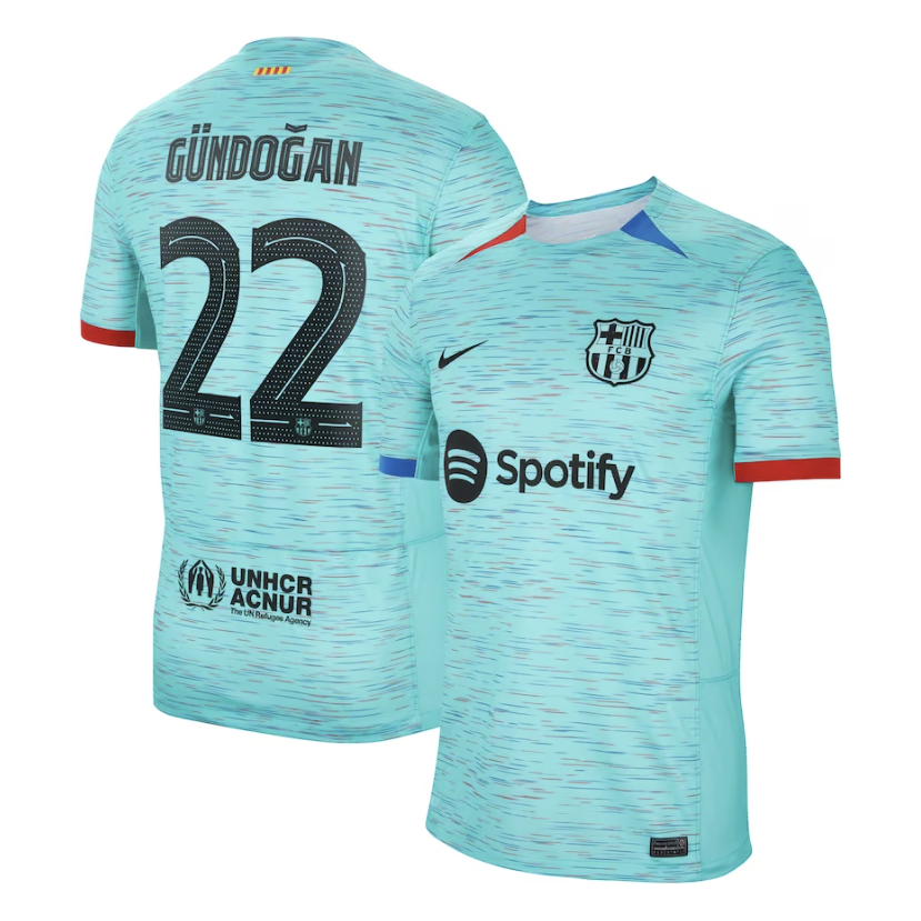 Gundogan Barcelona Third Jersey 23/2024