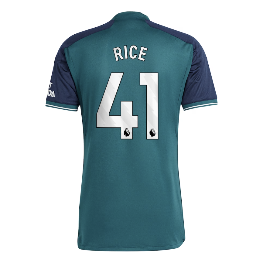 Declan Rice Arsenal Third Jersey 23/2024 Mens Soccer