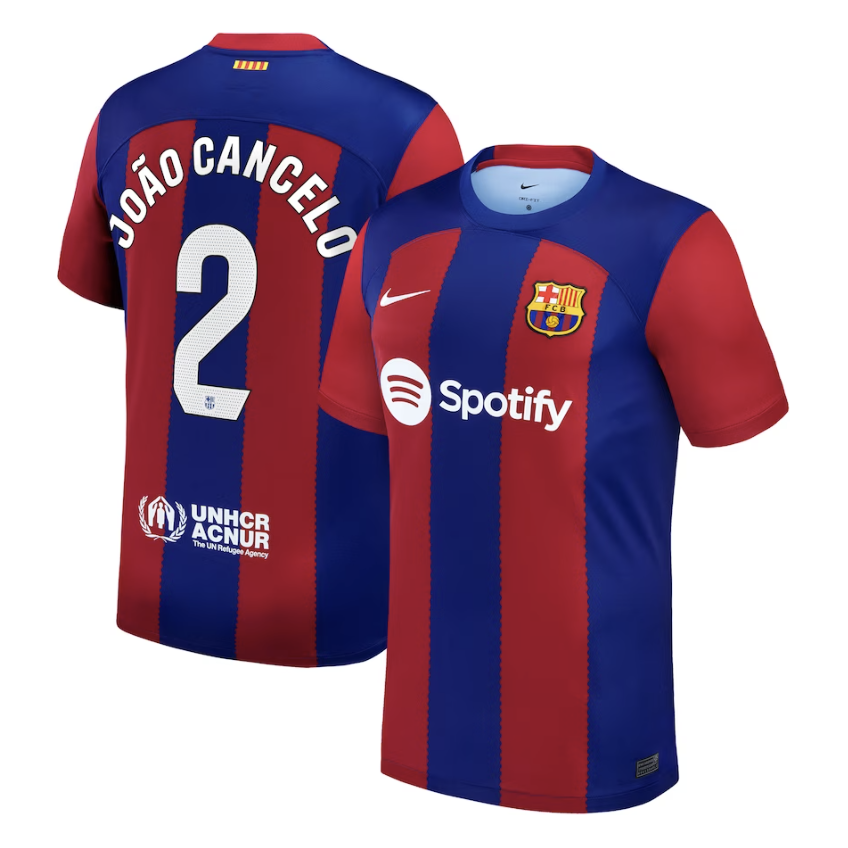 Joao Cancelo Barcelona Home Jersey 23/2024