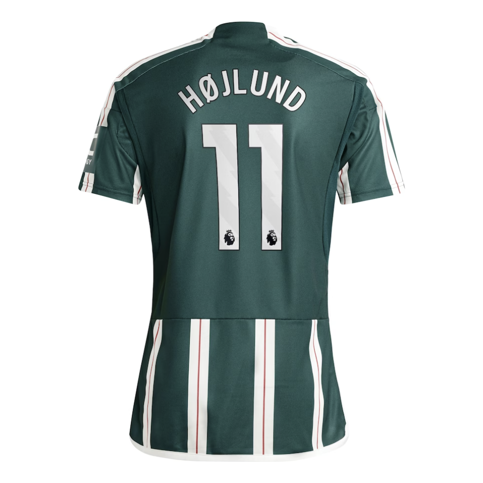 Hojlund Manchester United Away Jersey 23/2024 Mens Soccer