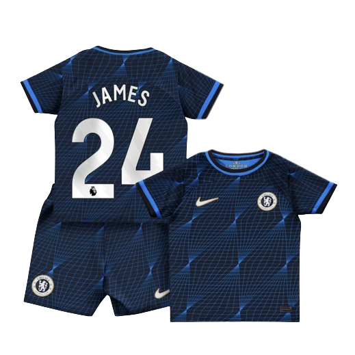 Reece James Chelsea Away Jersey 23/2024 Kids and Youth Soccer