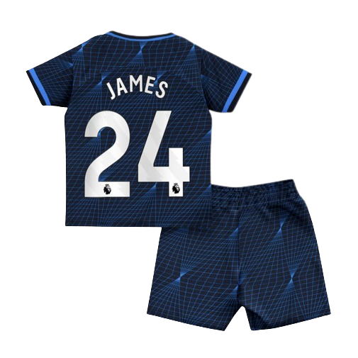 Reece James Chelsea Away Jersey 23/2024 Kids and Youth Soccer