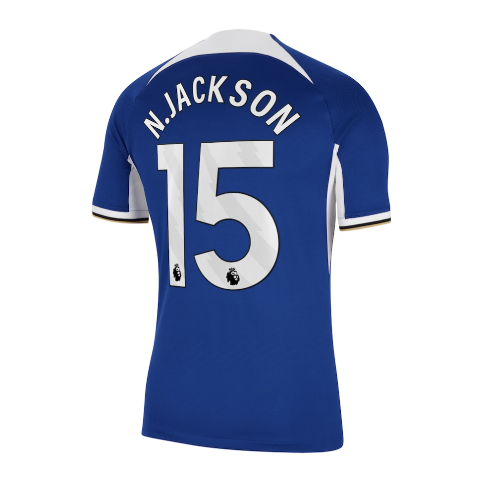 Nicolas Jackson Chelsea Home Jersey 23/2024 Mens Soccer