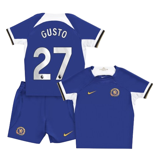 Gusto Chelsea Home Jersey 23/2024 Kids and Youth Soccer