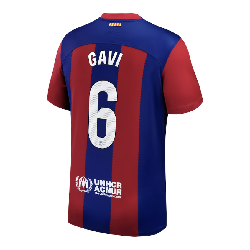 Gavi Barcelona Home Jersey 23/2024