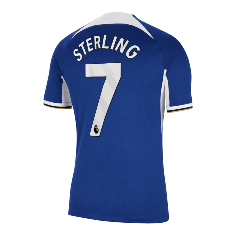 Sterling Chelsea Home Jersey 23/2024 Mens Soccer