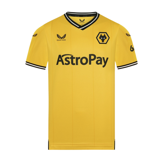 Matheus Cunha Wolverhampton Wanderers Home Jersey 23/2024 Mens Soccer Shirt