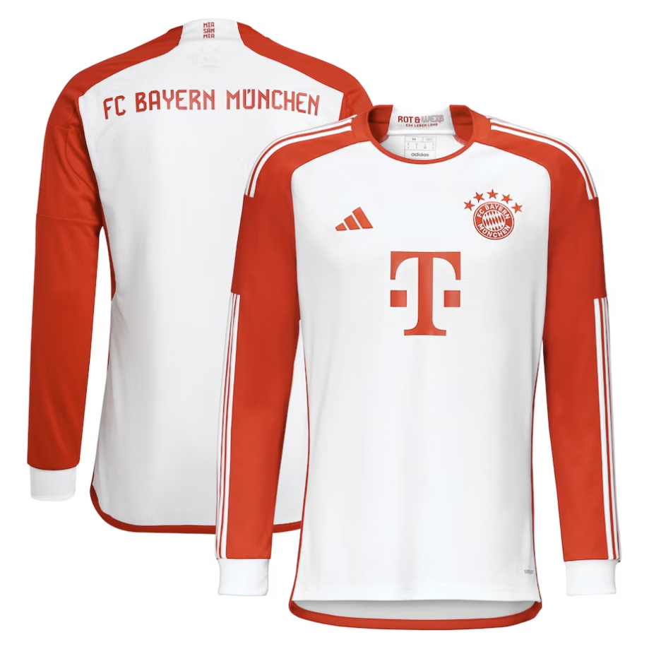 Bayern Munich Long Sleeve Home Jersey 23/2024