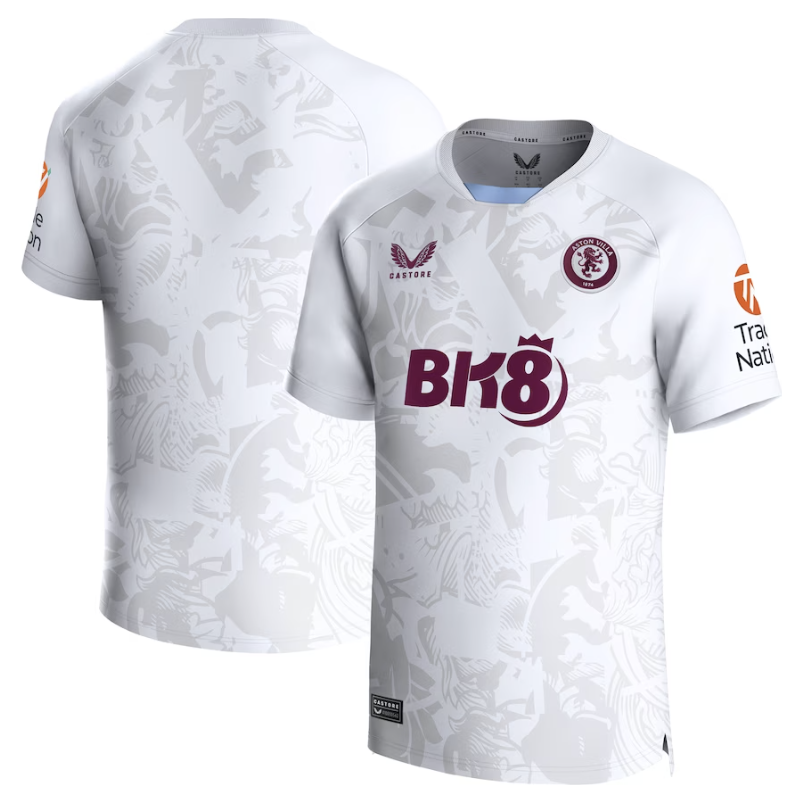 Aston Villa Away Jersey 23/2024 Mens Soccer Shirt