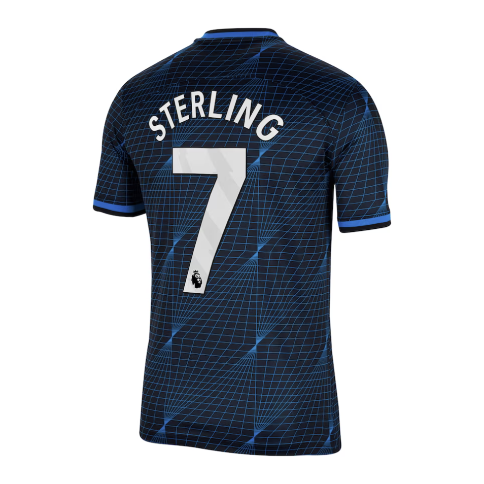 Sterling Chelsea Away Jersey 23/2024 Mens Soccer