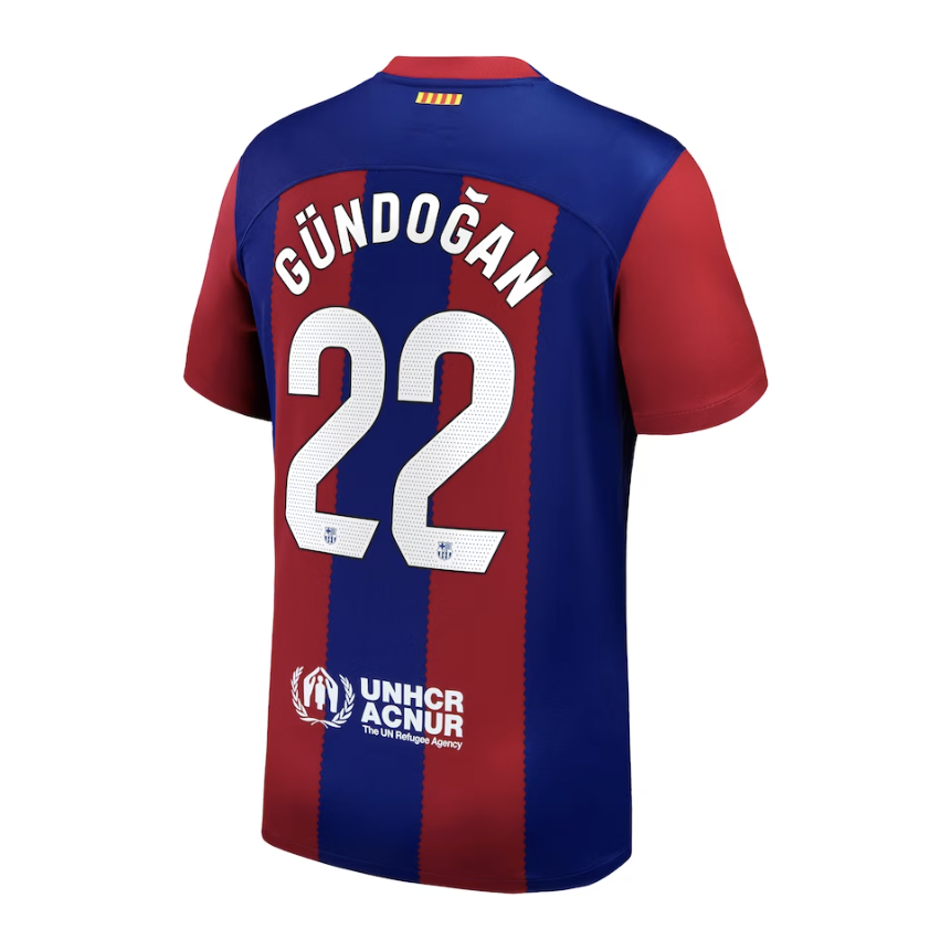 Gundogan Barcelona Home Jersey 23/2024