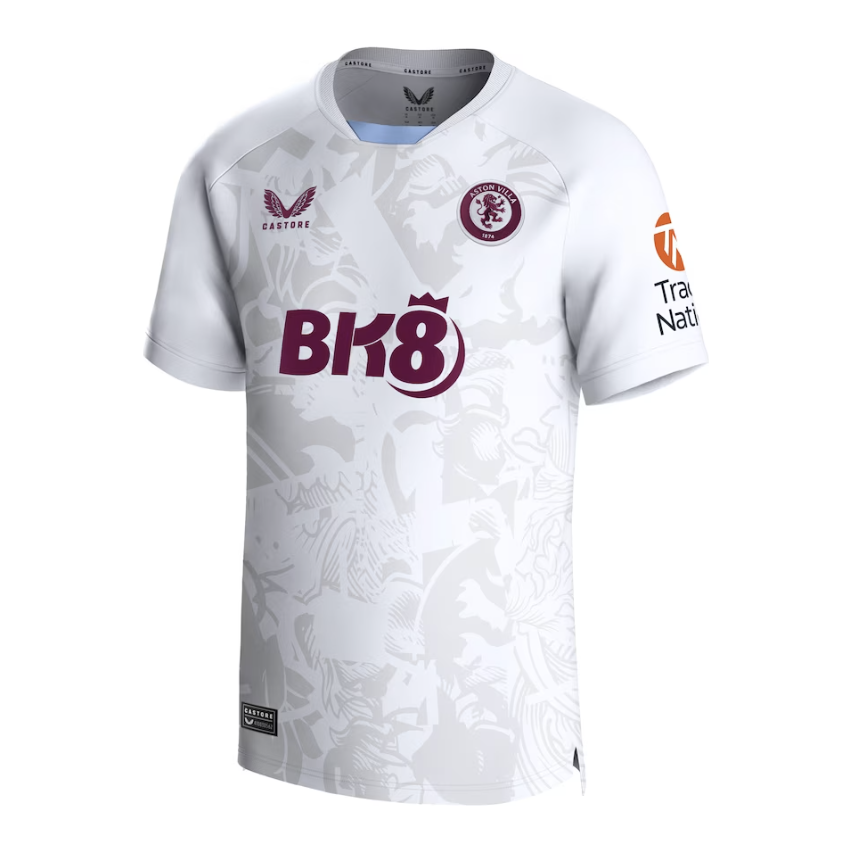 Tielemans Aston Villa Away Jersey 23/2024 Mens Soccer Shirt