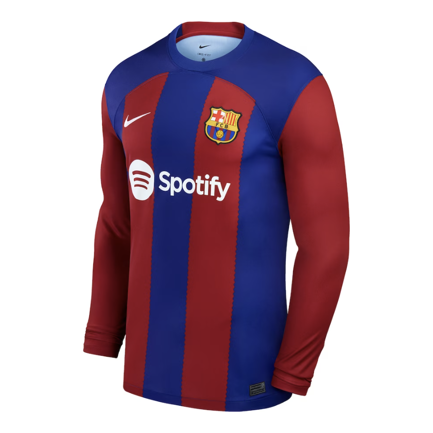 Gavi Barcelona Long Sleeve Home Jersey 23/2024