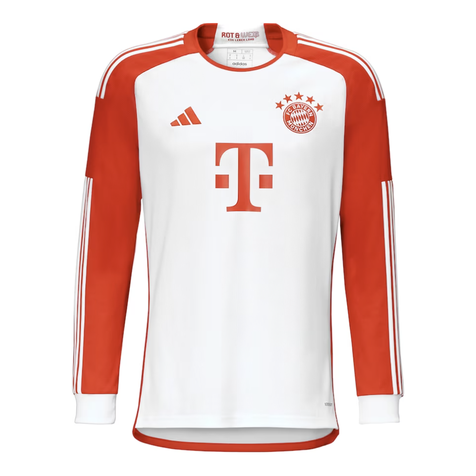 Musiala Bayern Munich Long Sleeve Home Jersey 23/2024