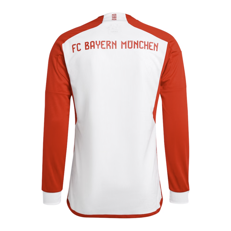 Bayern Munich Long Sleeve Home Jersey 23/2024
