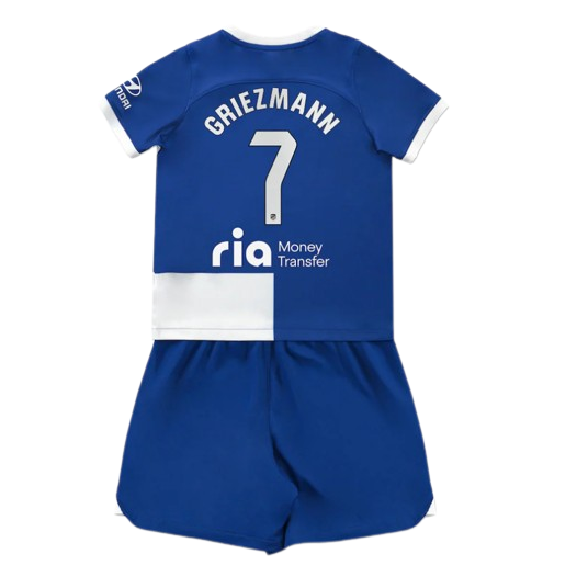 Griezmann Atletico Madrid Away Jersey 23/2024 Kids and Youth Soccer