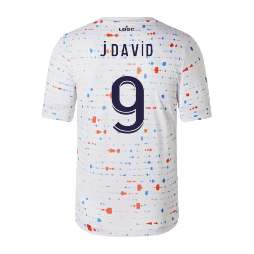 Jonathan David Lille Away Jersey 23/2024 Mens Soccer