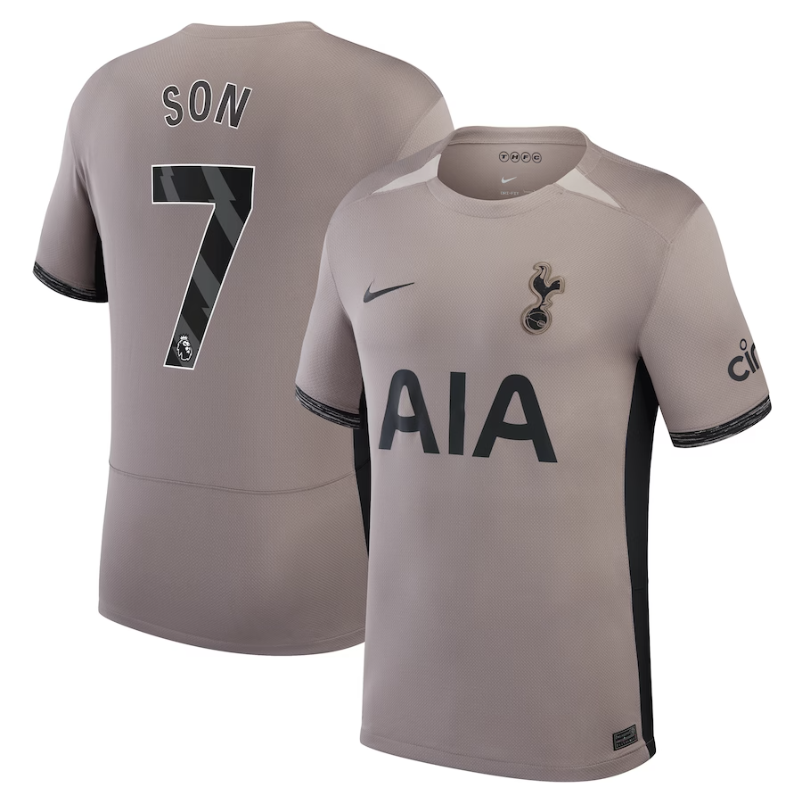 Son Tottenham Third Jersey 23/2024 Mens Soccer