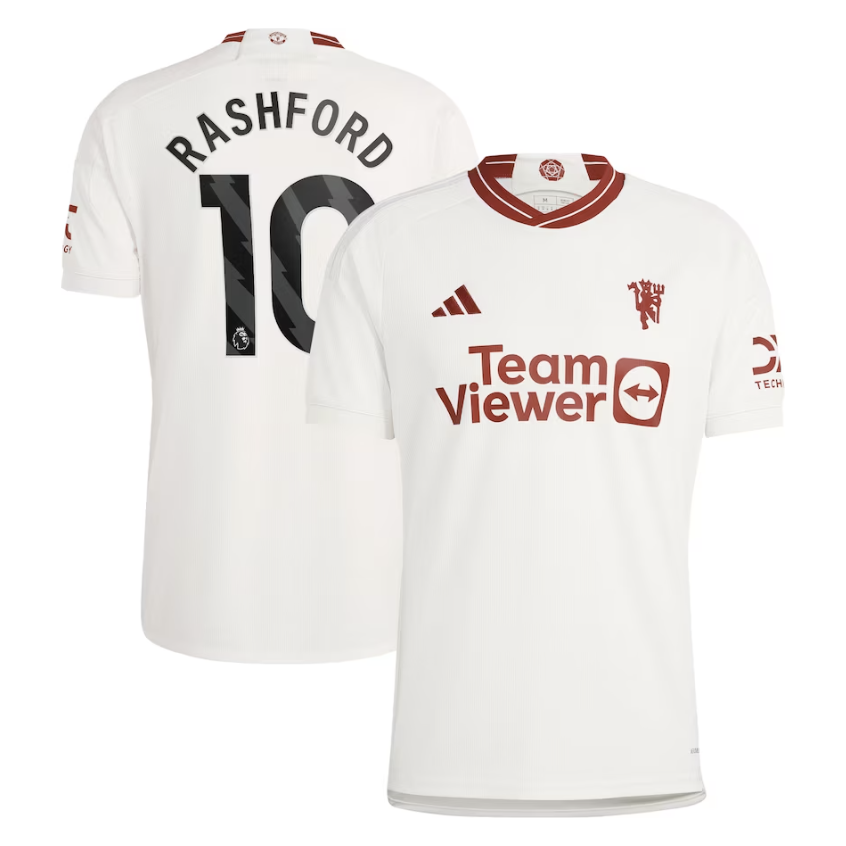 Rashford Manchester United Third Jersey 23/2024 Mens Soccer