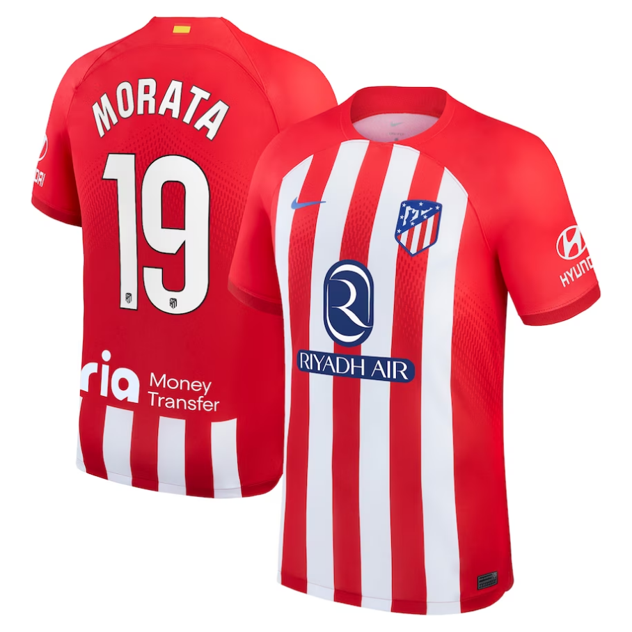 Morata Atletico Madrid Home Jersey 23/2024