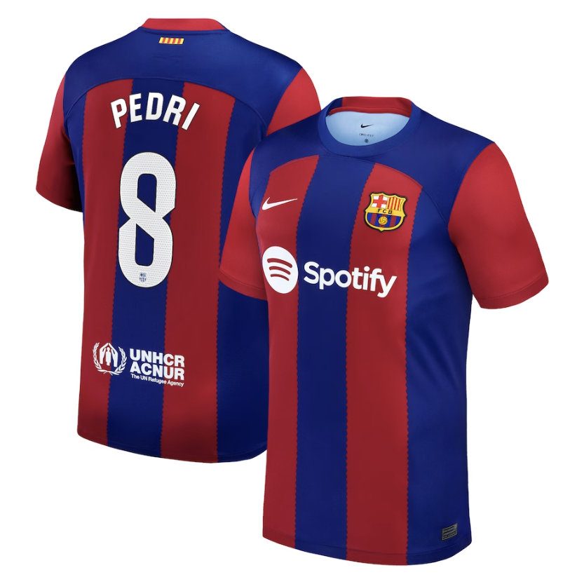 Pedri Barcelona Home Jersey 23/2024