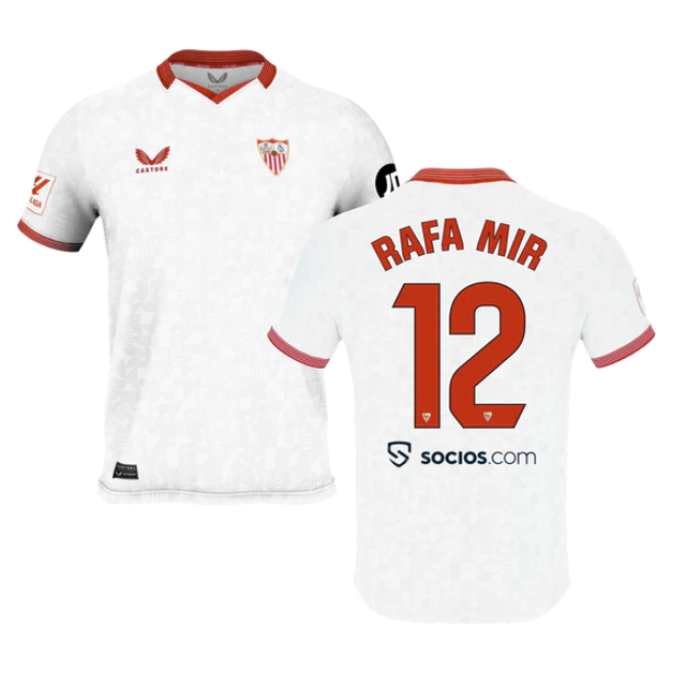 Rafa Mir Sevilla Home Jersey 23/2024 Mens Soccer