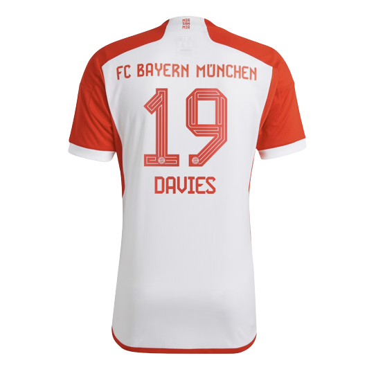 Davies Bayern Munich Home Jersey 23/2024