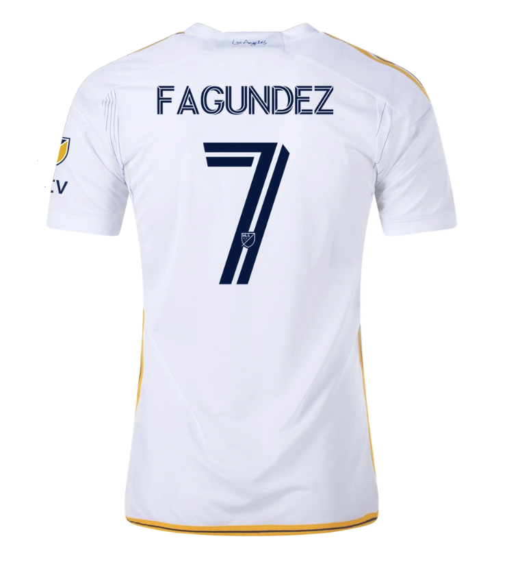 Fagundez LA Galaxy Home Jersey 2024/2025