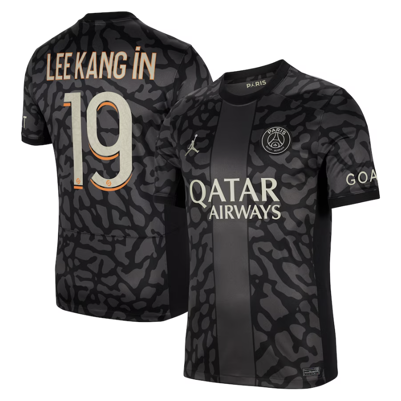 Lee Kang In Paris Saint-Germain Third Jersey 23/2024