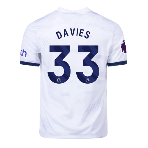 Davies Tottenham Home Jersey 23/2024 Mens Soccer