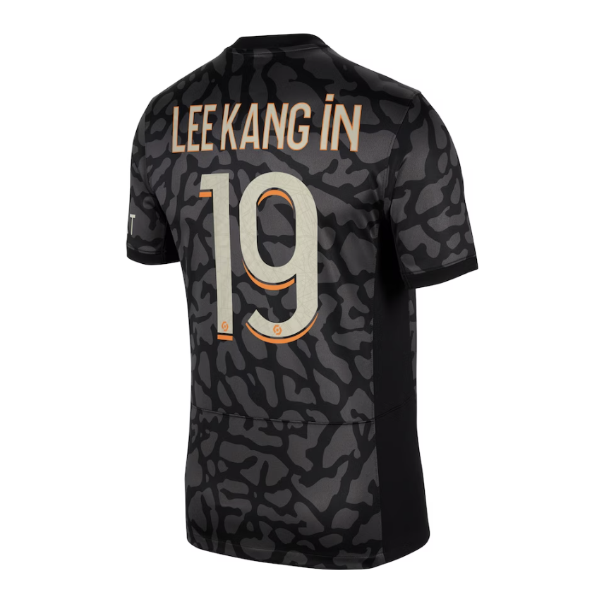 Lee Kang In Paris Saint-Germain Third Jersey 23/2024