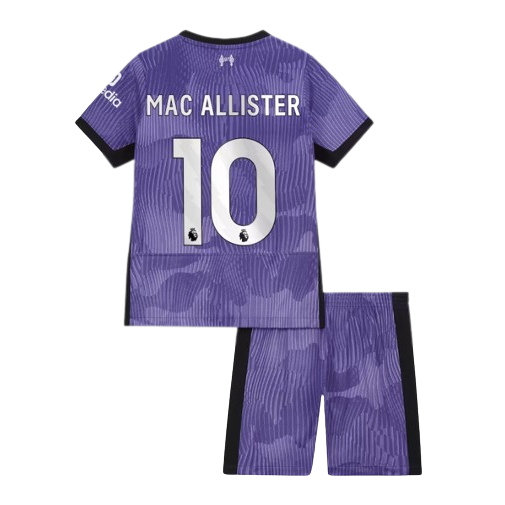 Mac Allister Liverpool Third Jersey 23/2024 Kids and Youth Soccer