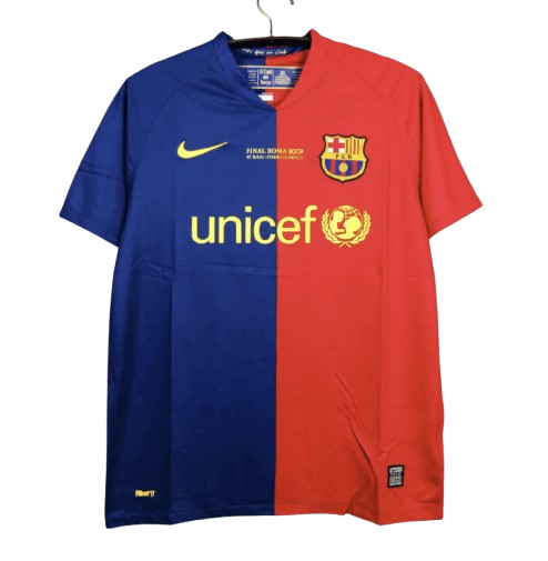 Messi Barcelona 2008-2009 Retro Jersey Mens Soccer