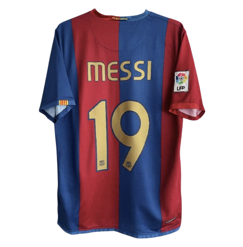 Messi Barcelona 2006-2007 Retro Jersey Mens Soccer