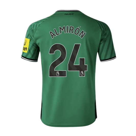 Almiron Newcastle Away Jersey 23/2024 Mens Soccer Shirt