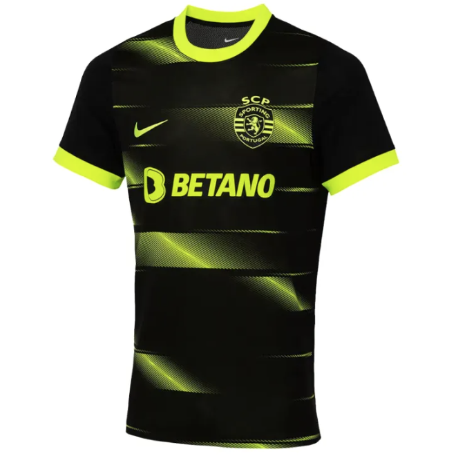 Sporting Lisbon Away Jersey 22/2023 Mens Soccer