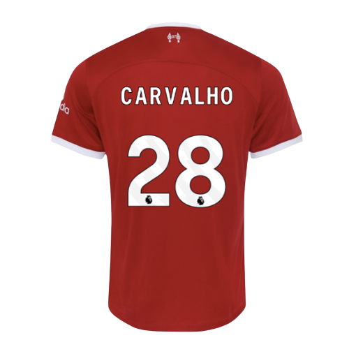 Fabio Carvalho Liverpool Home Jersey 23/2024 Mens Soccer