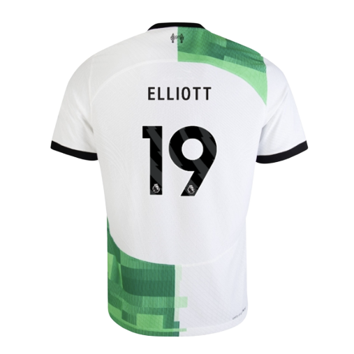 Harvey Elliot Liverpool Away Jersey 23/2024 Mens Soccer