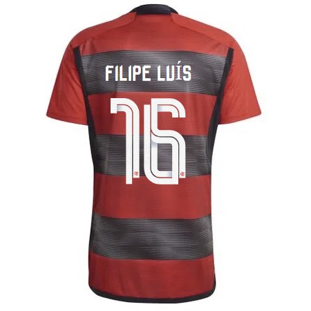 Filipe Luis Flamengo Home Jersey 23/2024 Mens Soccer
