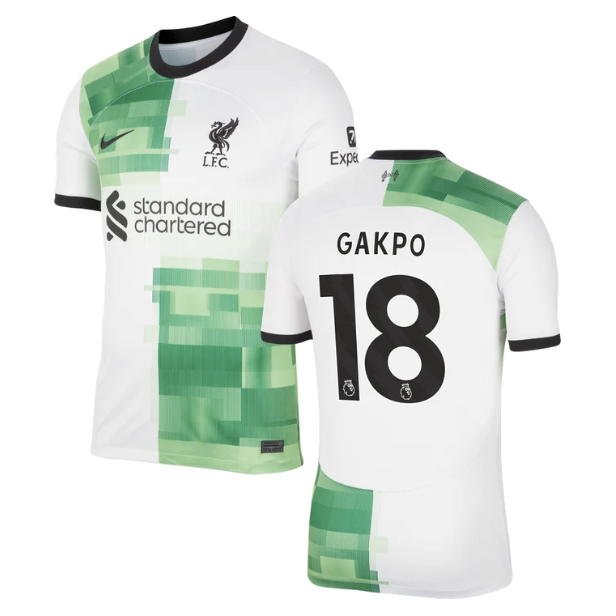 Gakpo Liverpool Away Jersey 23/2024 Mens Soccer