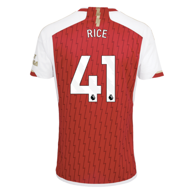 Declan Rice Arsenal Home Jersey 23/2024 Mens Soccer