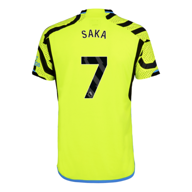 Saka Arsenal Away Jersey 23/2024 Mens Soccer