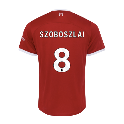 Szoboszlai Liverpool Home Jersey 23/2024 Mens Soccer