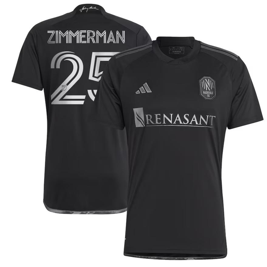 Zimmerman Nashville SC Away Jersey 23/2024